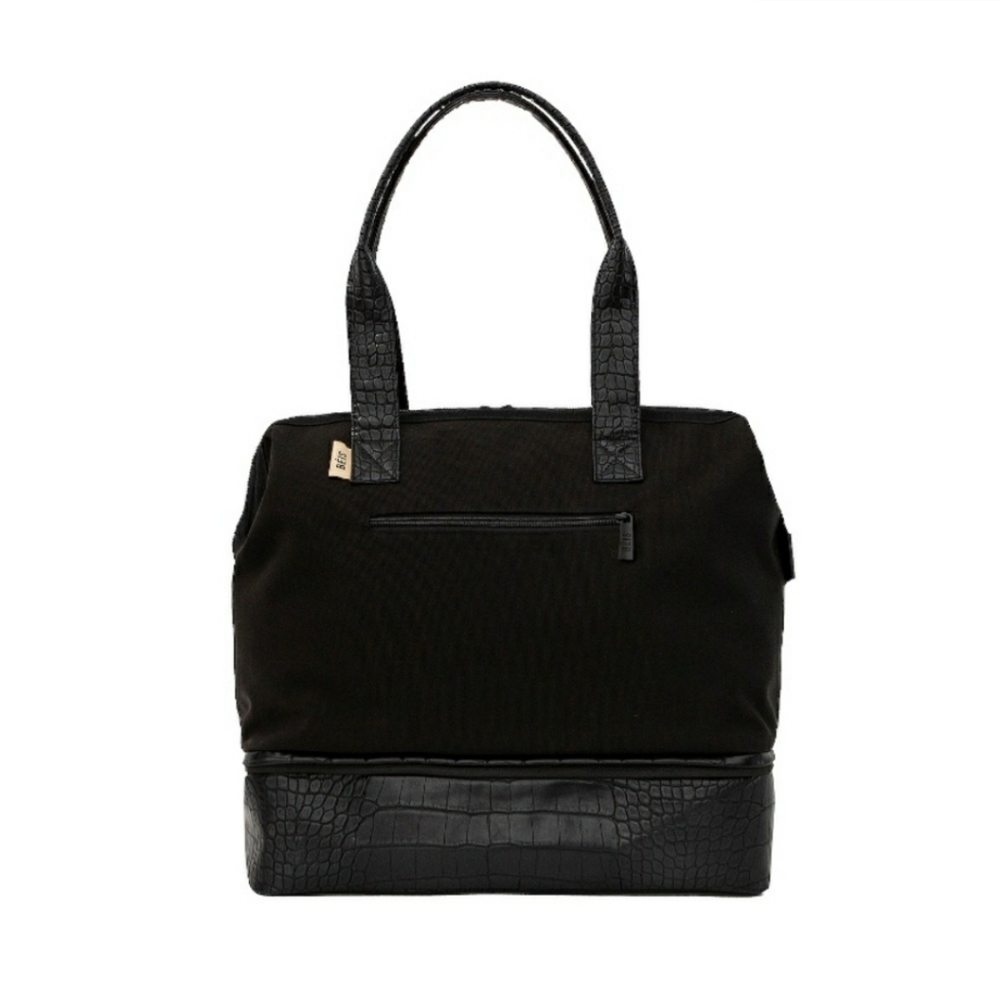 ISO BEIS Mini Weekender in black croc